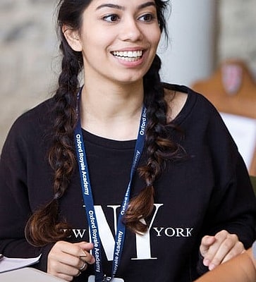 A student at our Business Summer School