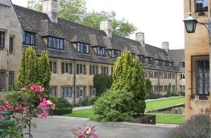 Image shows Nuffield College, Oxford. 