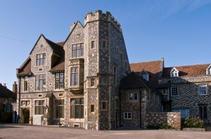 Image shows the King's School, Canterbury.