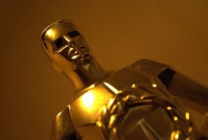 Image shows an Oscar.