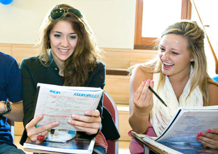 Image of students studying SAT Preparation
