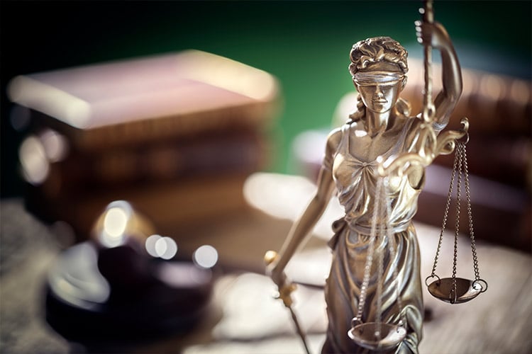 Image of Lady Justice - International Law and Politics