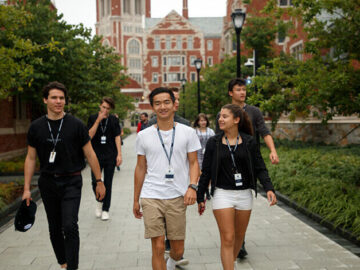 Ivy League Experience Summer School Yale - image of multi-cultural students walking