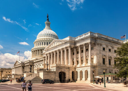 Capitol Building Washington - 20th Century Politics
