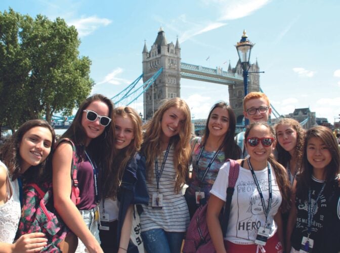 Cambridge summer school trip to London